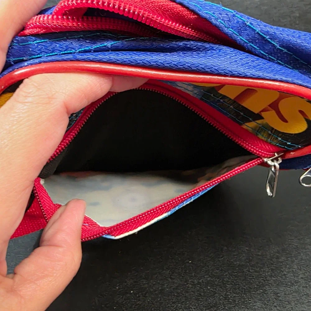 Minions Crossbody Bag Kids Small‎ Red Blue Tropical Graphic Travel Purse
